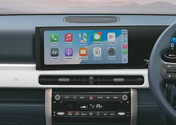 Hyundai Venue, Wireless Android Auto and Apple CarPlay