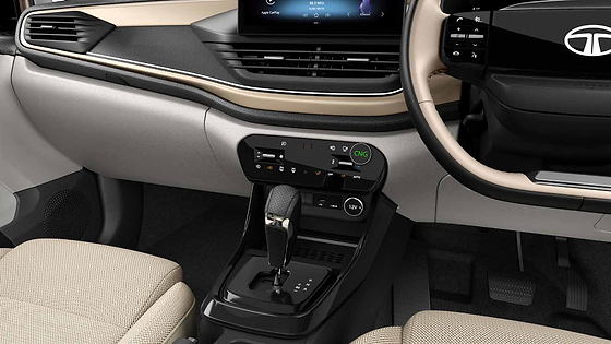Tata Altroz, AMT in CNG - the console CNG mode switch pairs automatic shifting with iCNG running costs