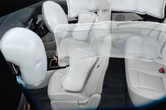 Mahindra XUV400, 6 airbags: driver, passenger and side airbags