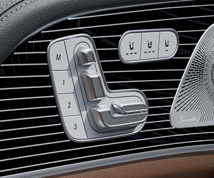 Mercedes-Benz Mercedes-AMG GLE 53 Coupe — Memory function with up to 3 stored positions for the front seats and steering column
