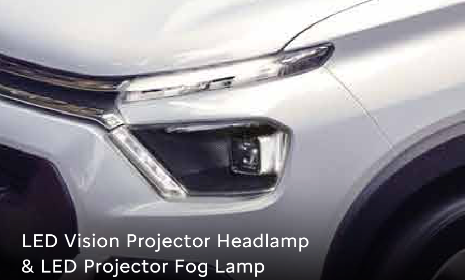 Citroën C3 X — LED Vision Projector headlamps with LED projector fog lamps