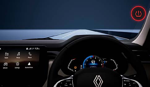 Renault Triber, Tyre pressure monitoring system with real-time readout