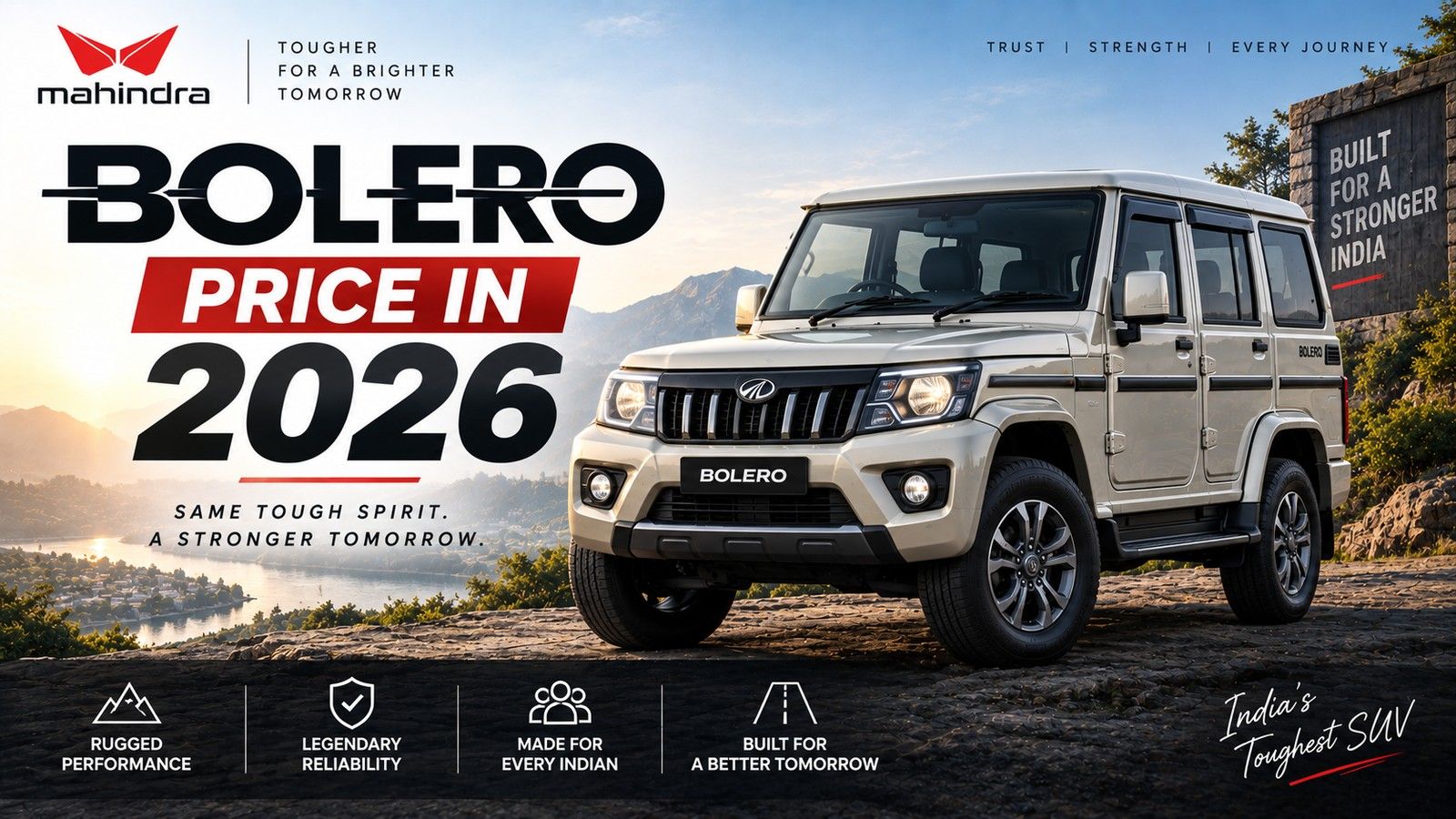 Mahindra Bolero Price in 2026: Bolero, Bolero Neo, and the New-Gen Bolero Everyone Is Waiting For.