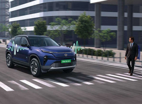 Tata Harrier EV, Acoustic Vehicle Alerting System (AVAS) ensures pedestrians hear the near-silent EV coming