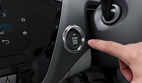 Tata Tiago NRG, Push button start with keyless entry