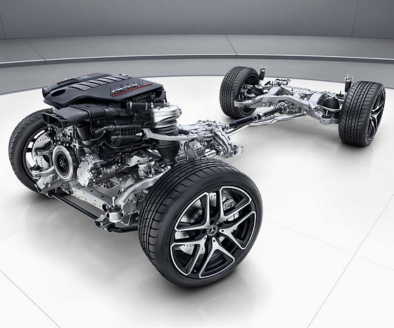 Mercedes-Benz Mercedes-AMG GLE 53 Coupe, AMG RIDE CONTROL+ chassis with AIRMATIC air suspension and adaptive damping