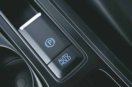 Hyundai Verna — Electronic parking brake (EPB) with auto hold