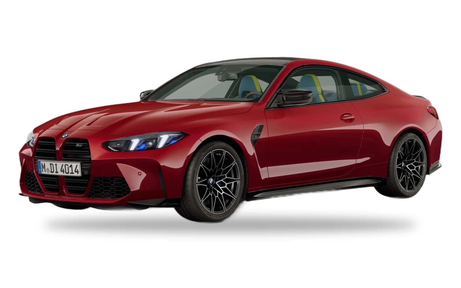 BMW M4 in Aventurine Red Metallic
