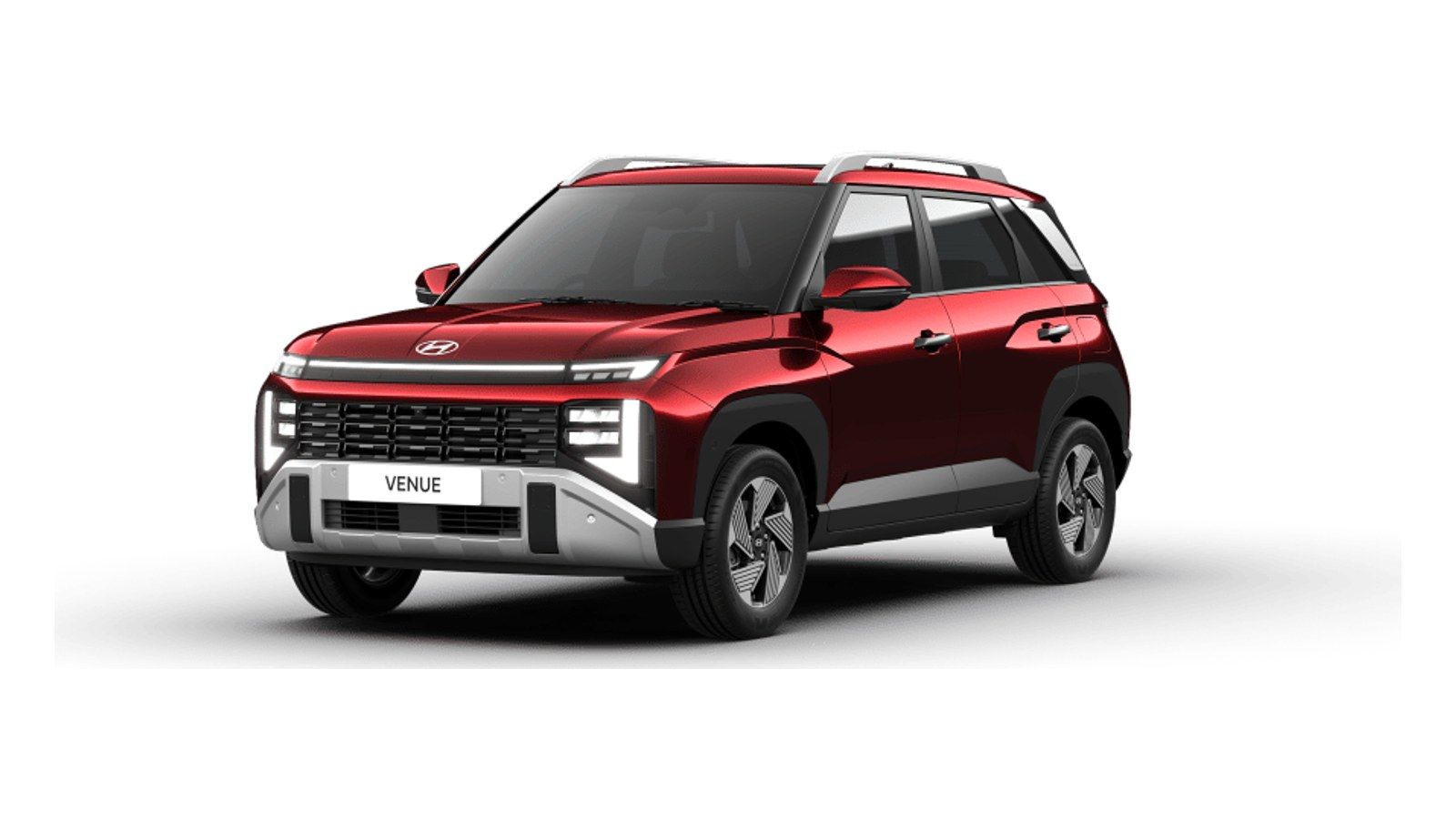 Hyundai Venue in Dragon Red