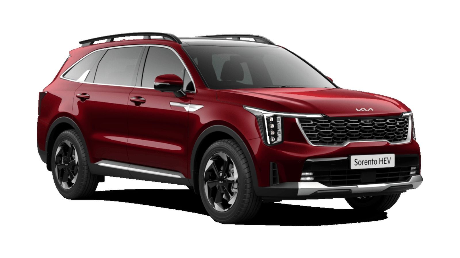 Kia Sorento in Magma Red