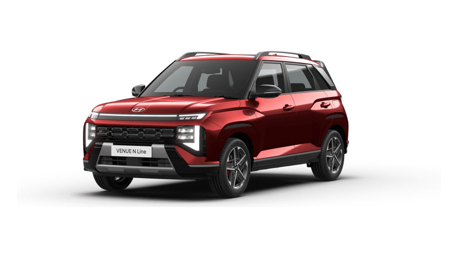 Hyundai Venue N Line in Dragon Red