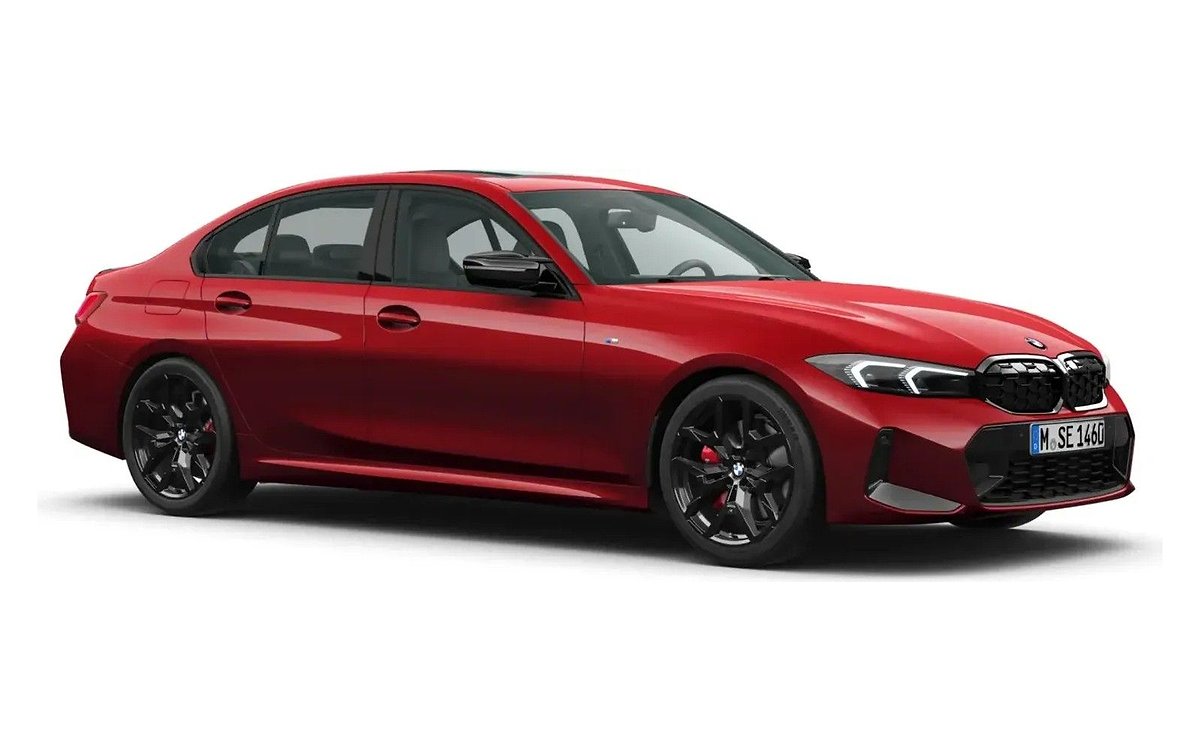 M340i in Fire Red metallic colour