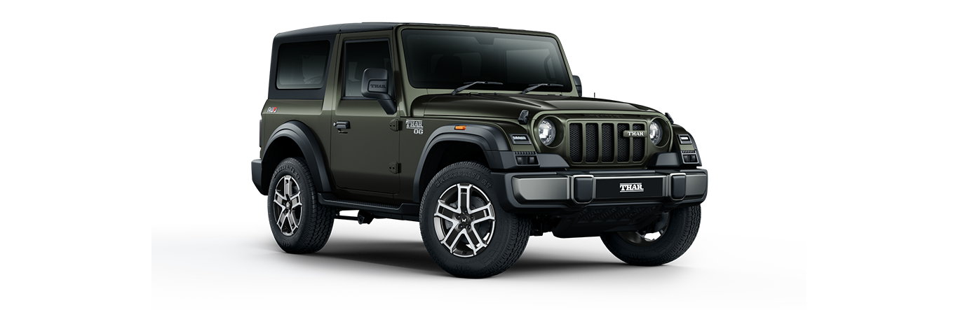 Mahindra Thar OG in Deep Forest