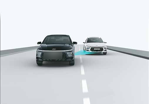 Hyundai Verna, Blind-spot Collision-Avoidance Assist (BCA)