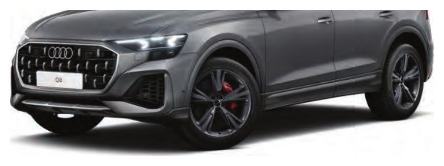 Audi Q8 in Samurai Gray
