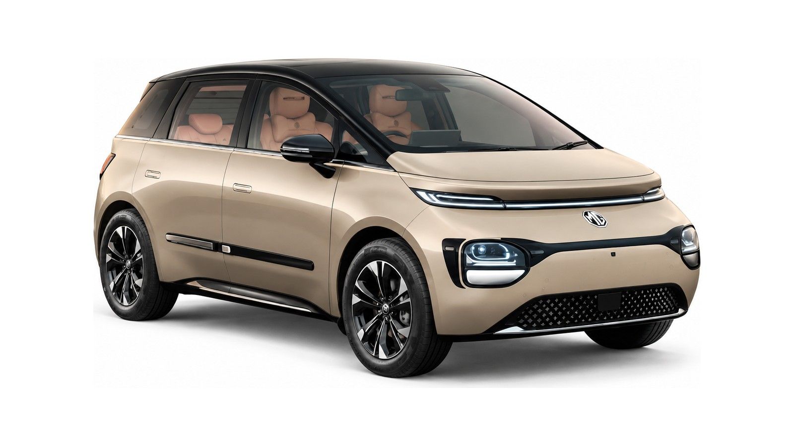 MG Windsor EV in Shadow Gold with Black Roof