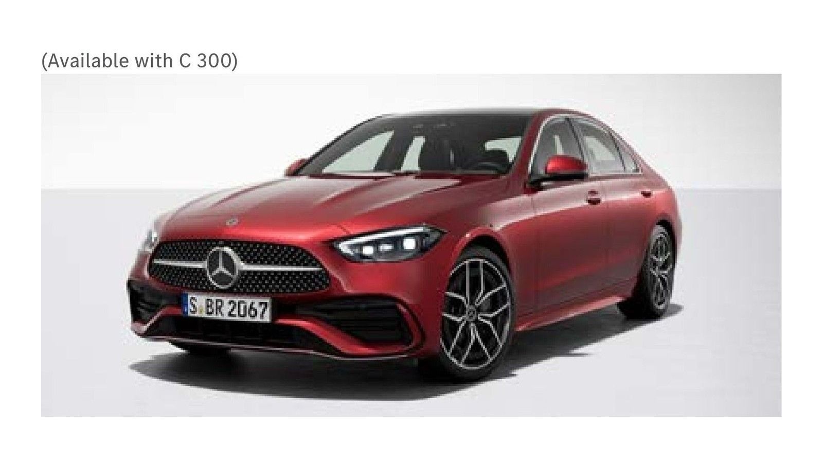 Mercedes-Benz C-Class in MANUFAKTUR Patagonia Red