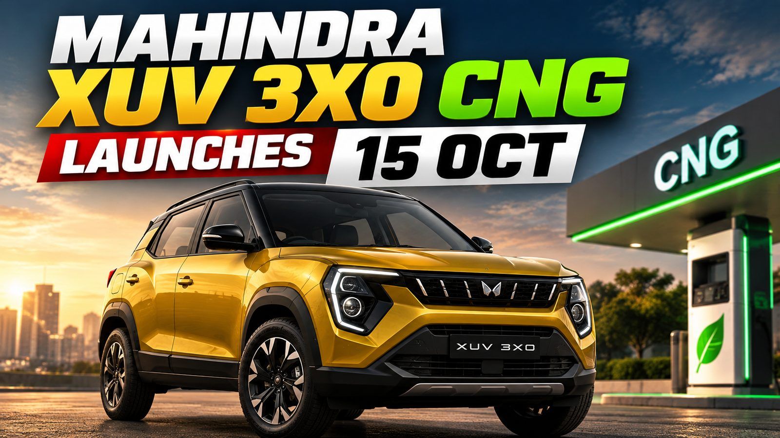 Mahindra XUV 3XO CNG launches 15 Oct: India's widest fuel options, but at what price?