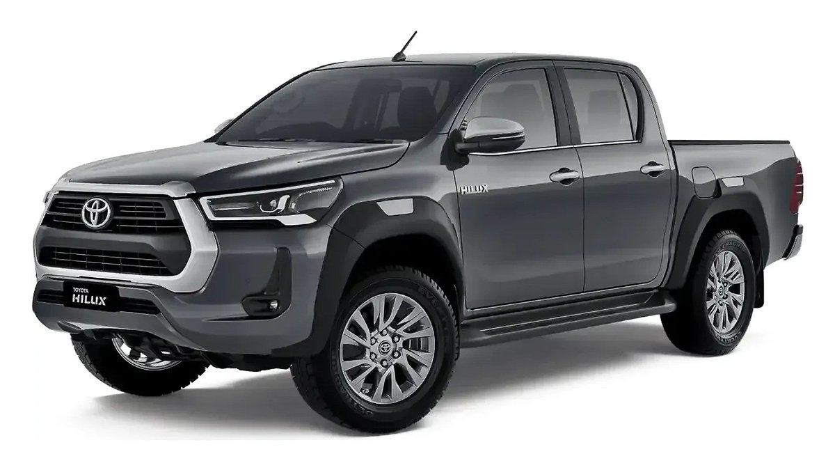 Hilux (2022-2025) in Grey Metallic colour