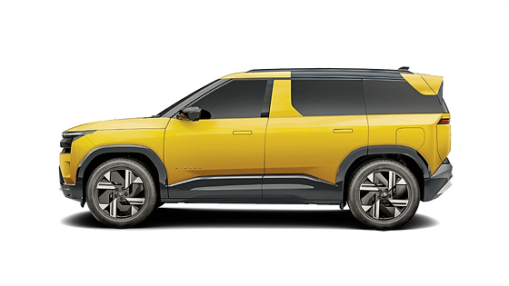 Tata Sierra, 205 mm ground clearance with 26.5-degree approach, 31.6-degree departure and 23.1-degree ramp-over angles - capability-driven geometry