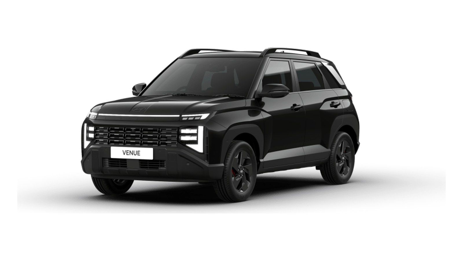 Hyundai Venue in Titanium Black Knight