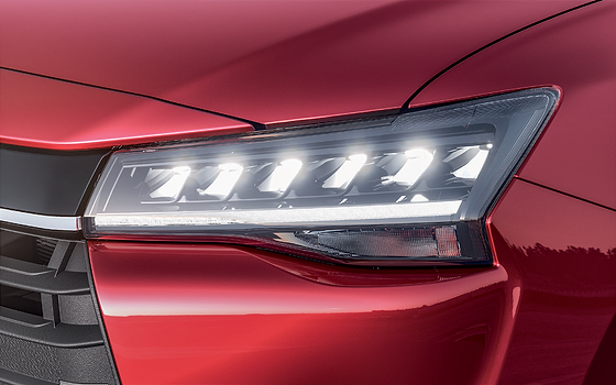 Maruti Suzuki Dzire, LED Crystal Vision headlamps with LED daytime running lamps