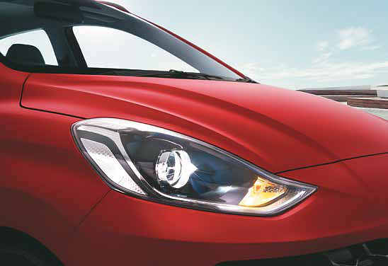 Hyundai Grand i10 Nios, Projector headlamps