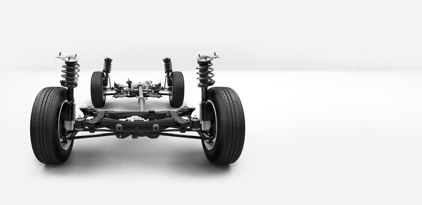 Jeep Compass — Jeep Active Drive four-wheel-drive hardware with independent suspension front and rear.