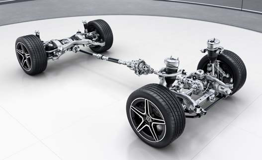 Mercedes-Benz Mercedes-Maybach GLS — AIRMATIC air suspension with adaptive damping and automatic ride-height control