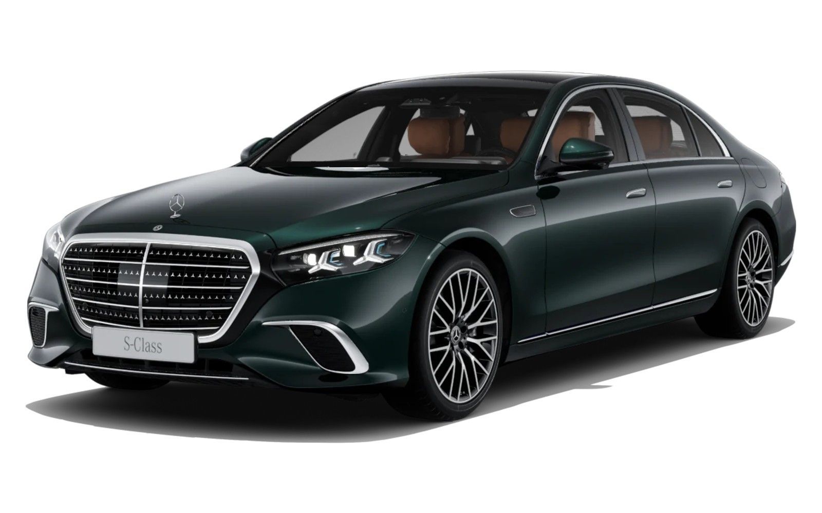 Mercedes-Benz S-Class in Emerald Green