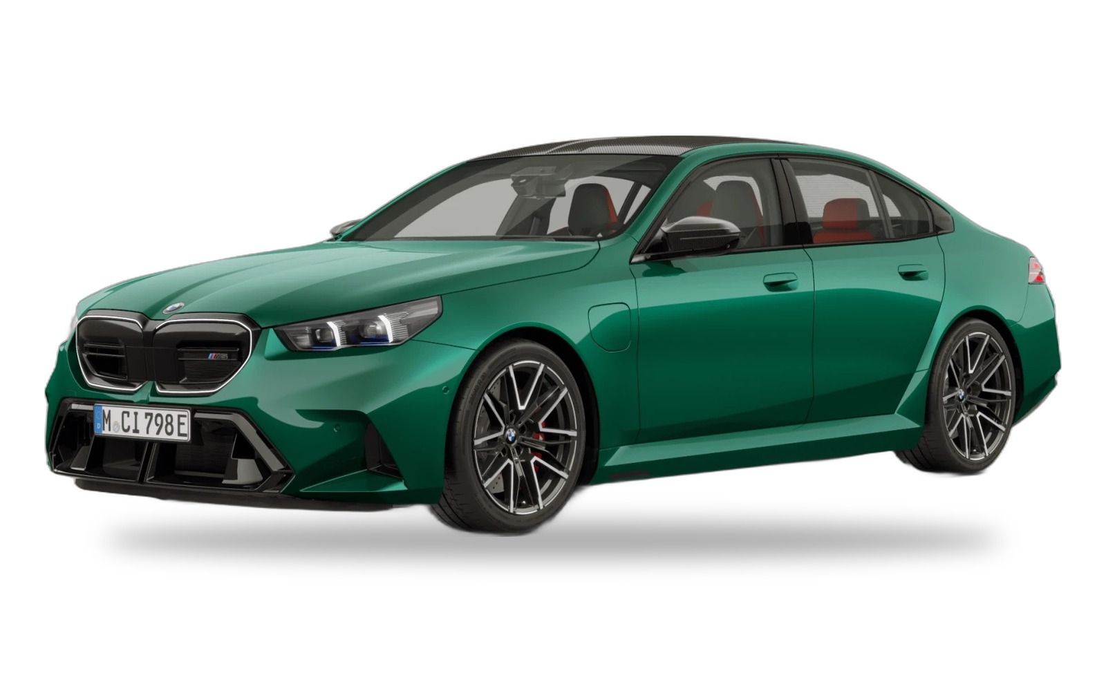 BMW M5 in M Isle of Man Green Metallic