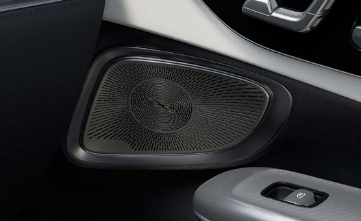 Mercedes-Benz CLE Cabriolet — Burmester 3D surround sound speaker