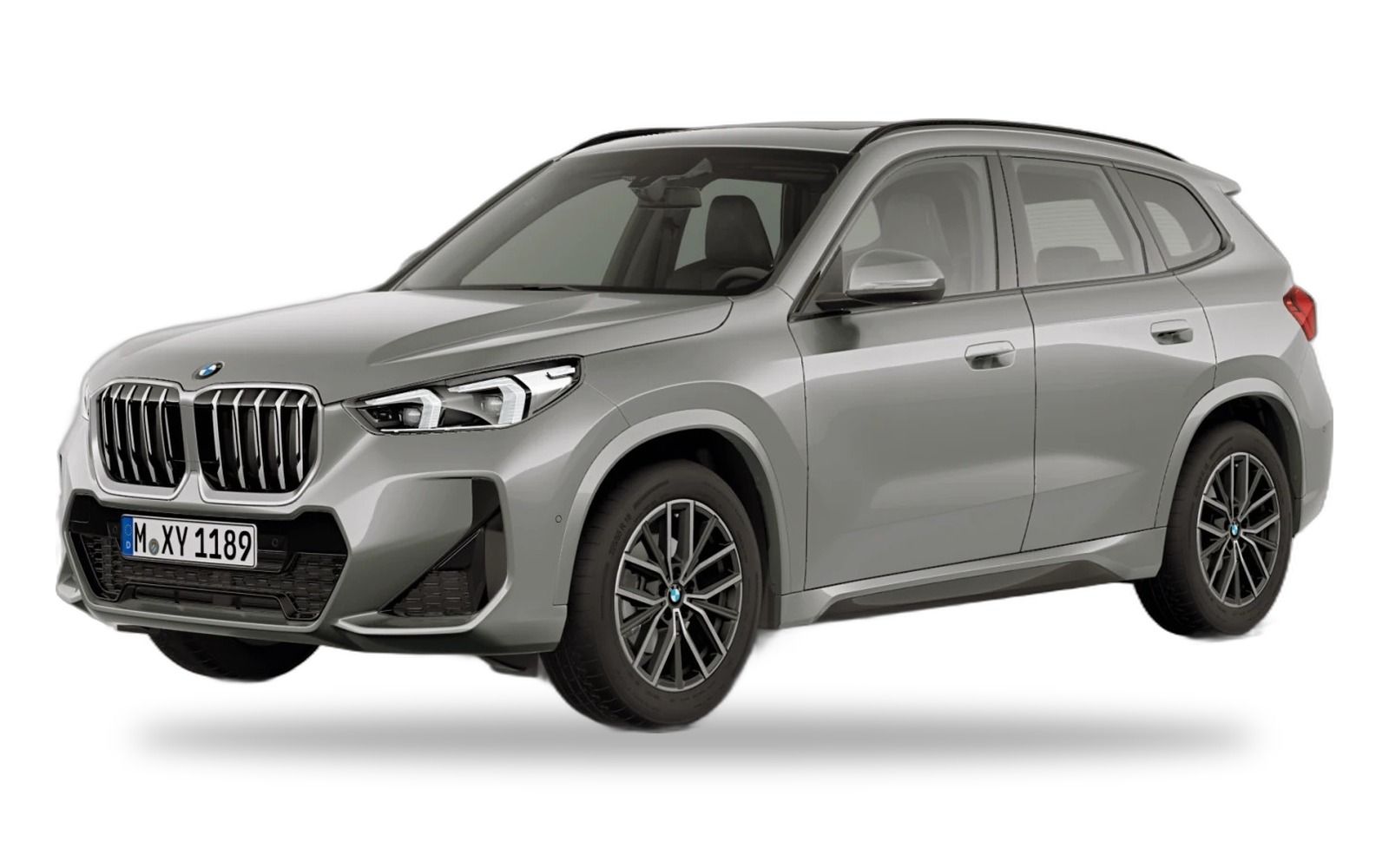 BMW X1 in Space Silver Metallic