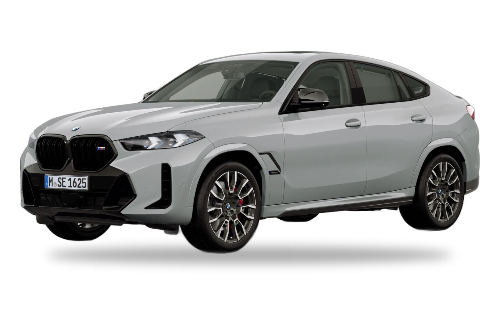 BMW X6 in BMW Individual Frozen Pure Grey Metallic