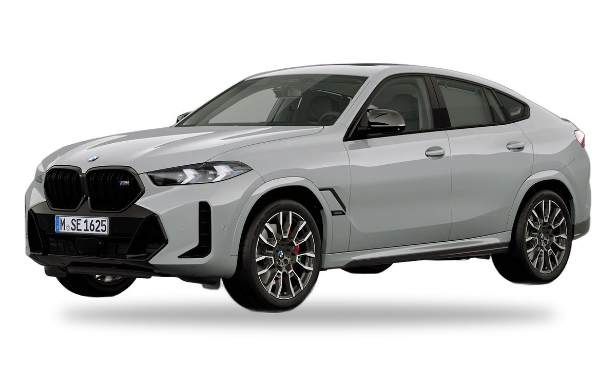 X6 in BMW Individual Frozen Pure Grey Metallic colour