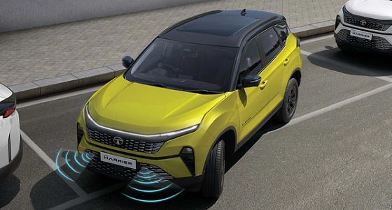 Tata Harrier, Front and rear parking sensors