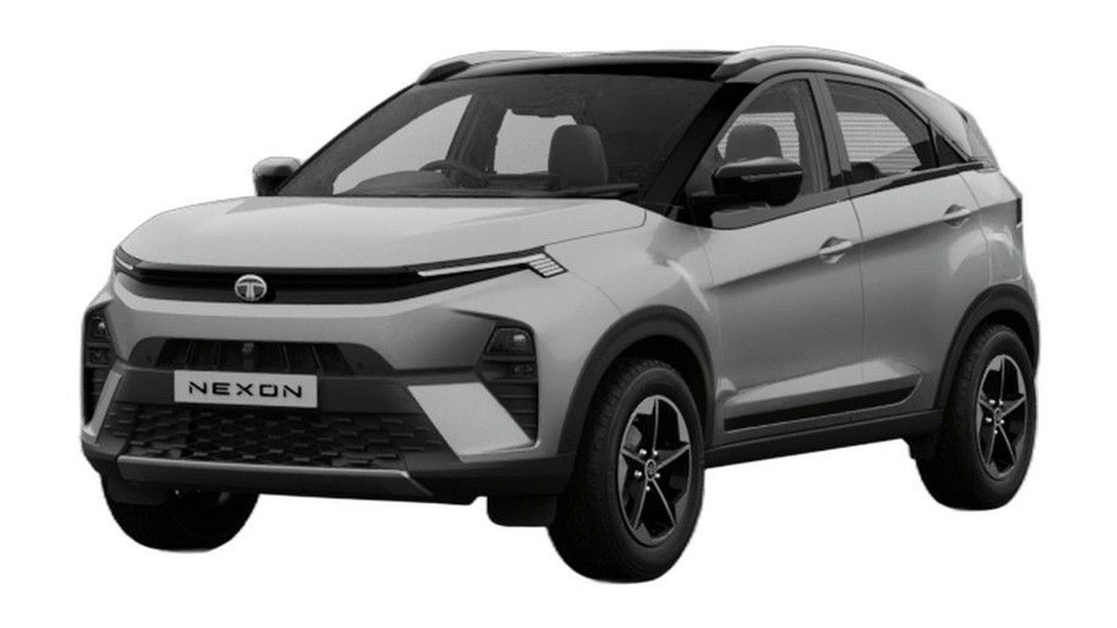 Tata Nexon in Pure Grey