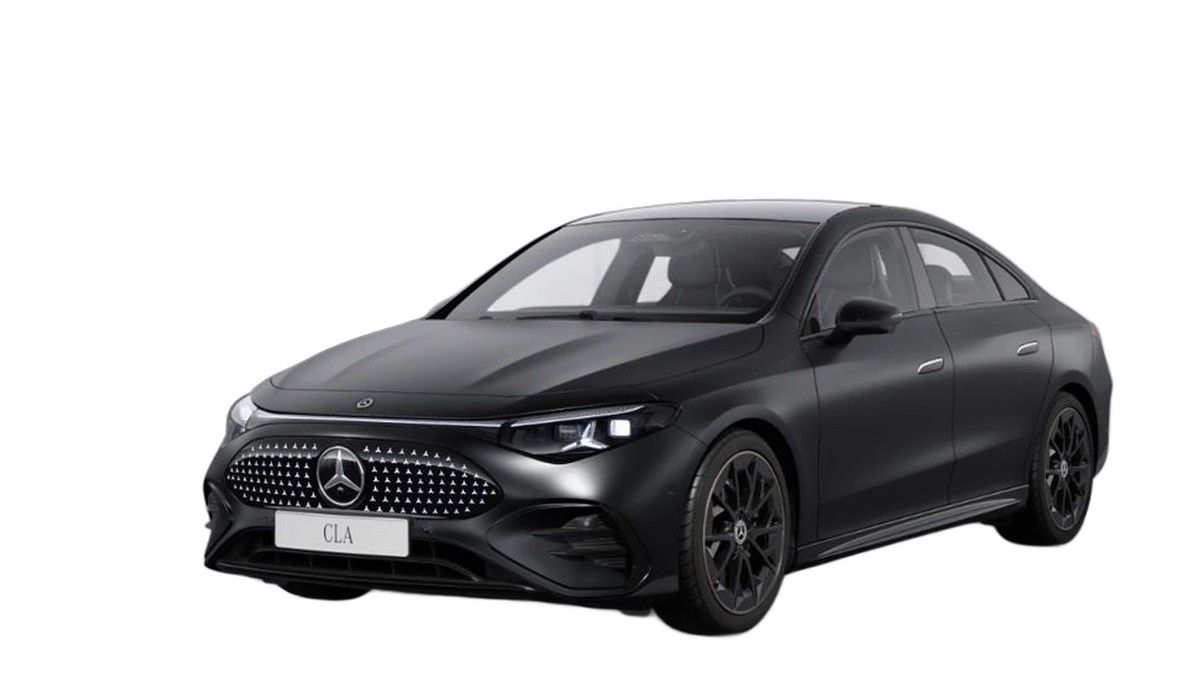 Mercedes-Benz CLA Electric in Cosmos Black Magno