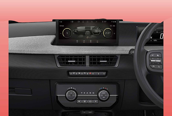 Tata Tiago, Fully automatic temperature control maintains your preferred cabin temperature without manual adjustment