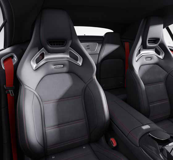 Mercedes-Benz Mercedes-AMG SL 55 Roadster — AMG Performance seats with strongly contoured backrests and integrated headrests