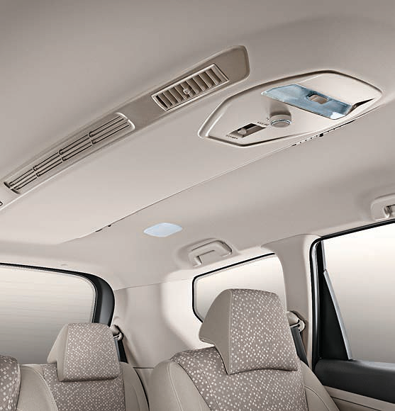 Mahindra Marazzo, Roof-mounted rear AC with diffused Surround Cool vents