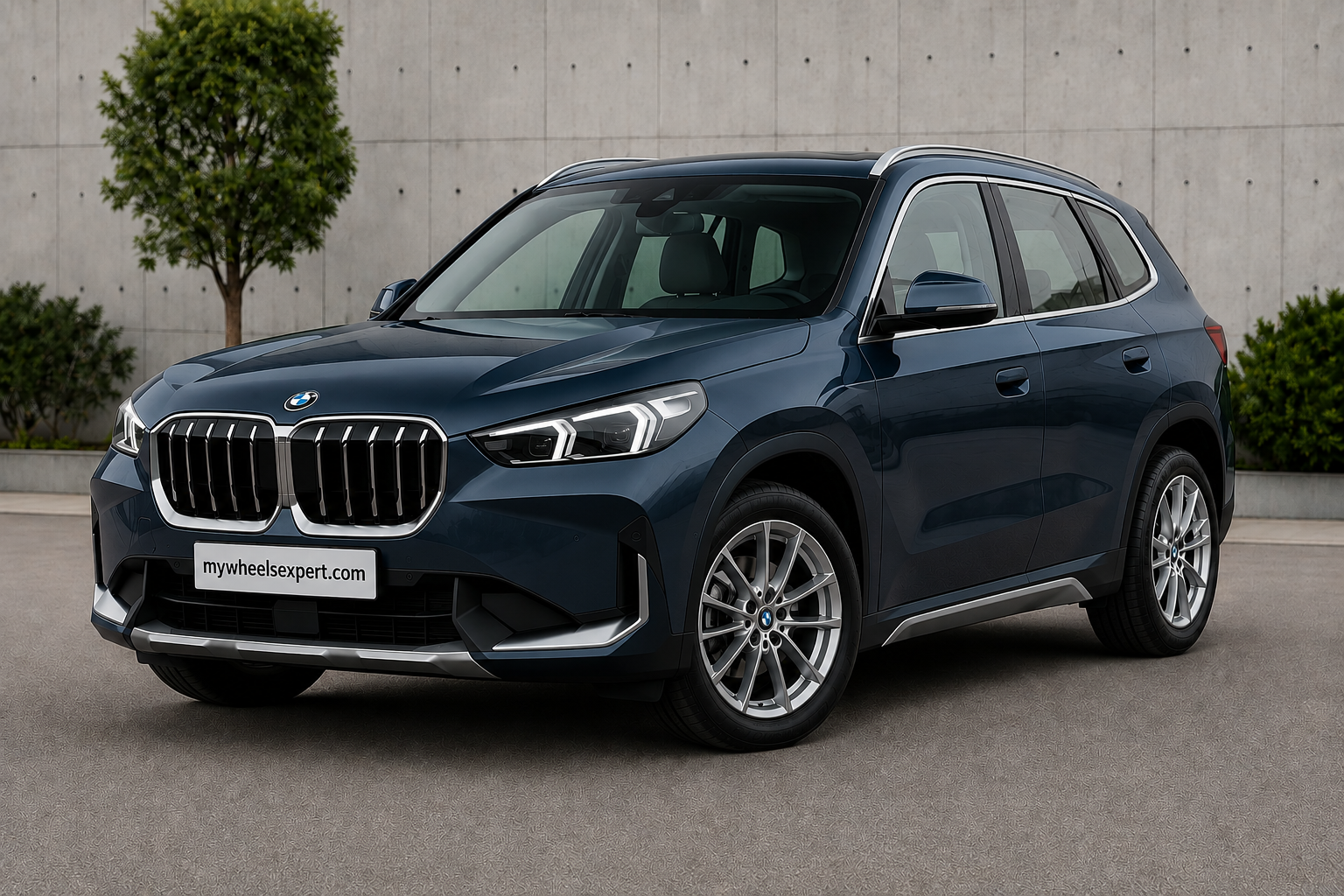 BMW X1 in Storm Bay Metallic