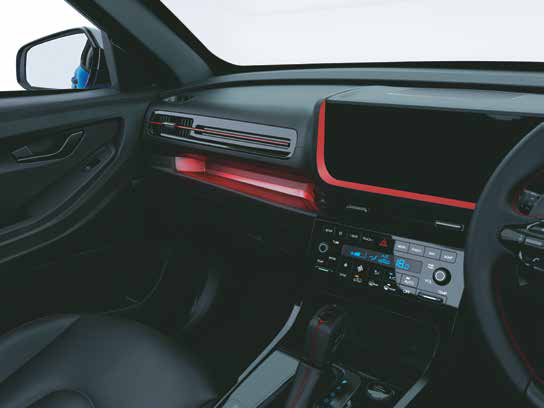 Hyundai Creta N Line — Exciting red ambient lighting