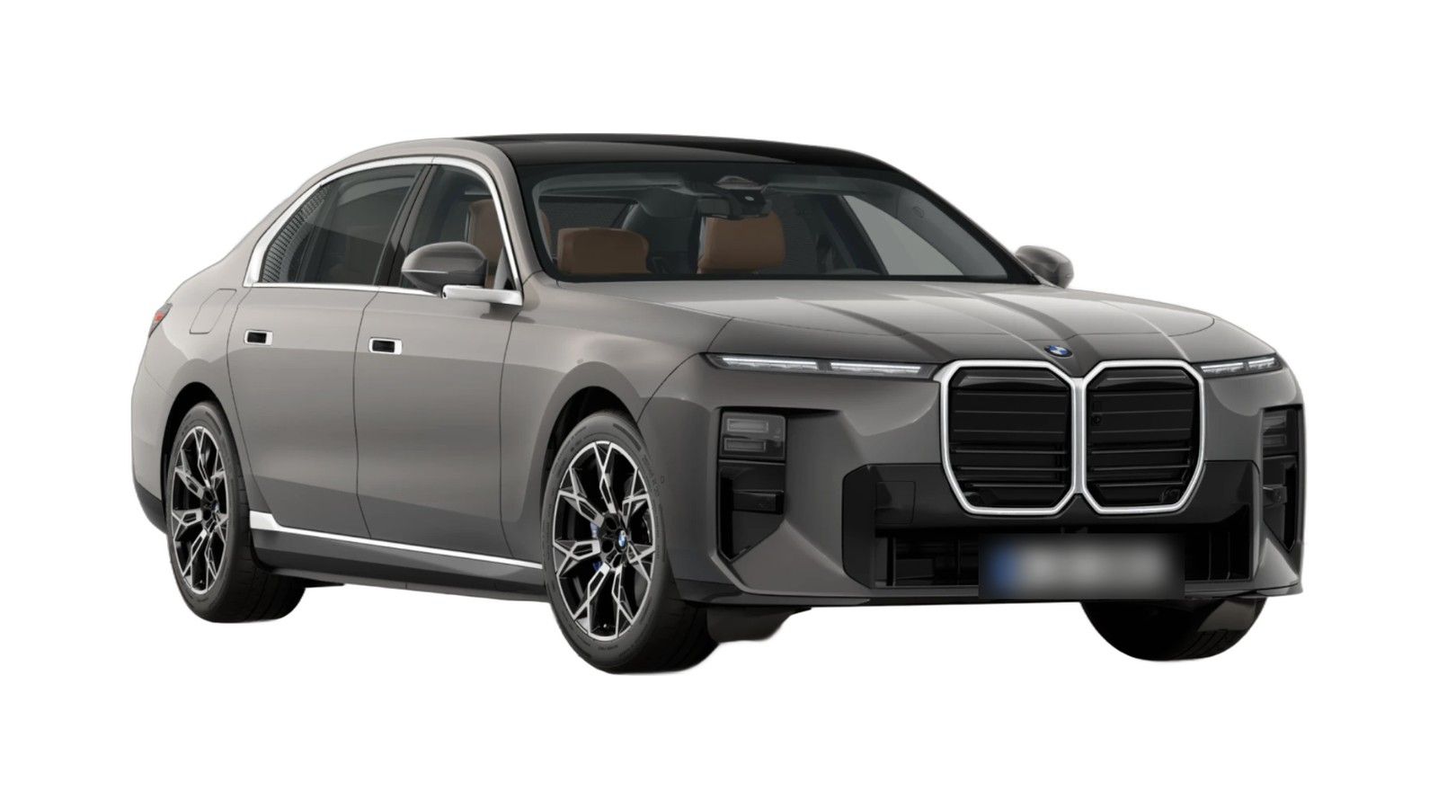 BMW i7 in Oxide Grey Metallic
