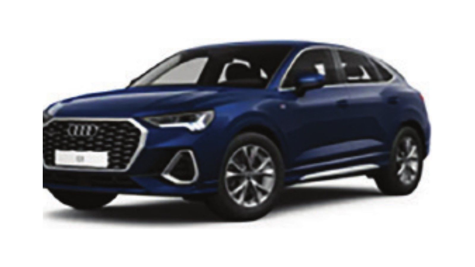 Audi Q3 Sportback in Navarra Blue