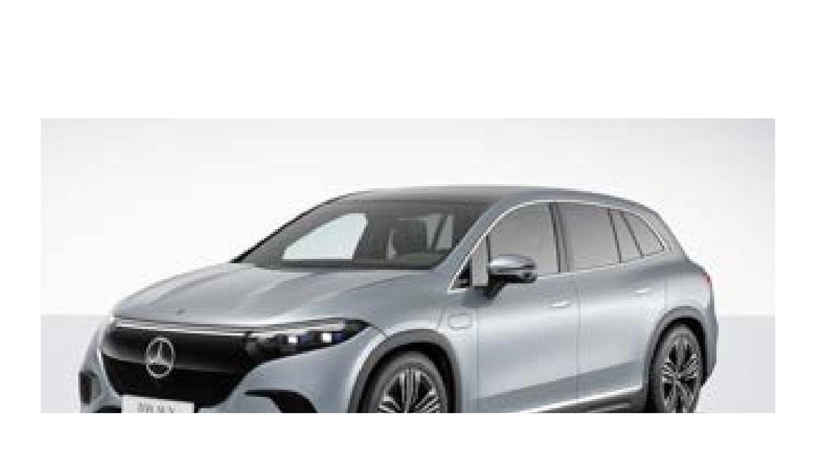 Mercedes-Benz EQS SUV in High-tech Silver
