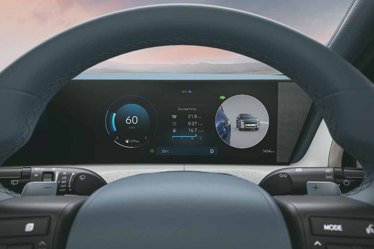 Hyundai Venue — Blind spot view monitor (BVM)