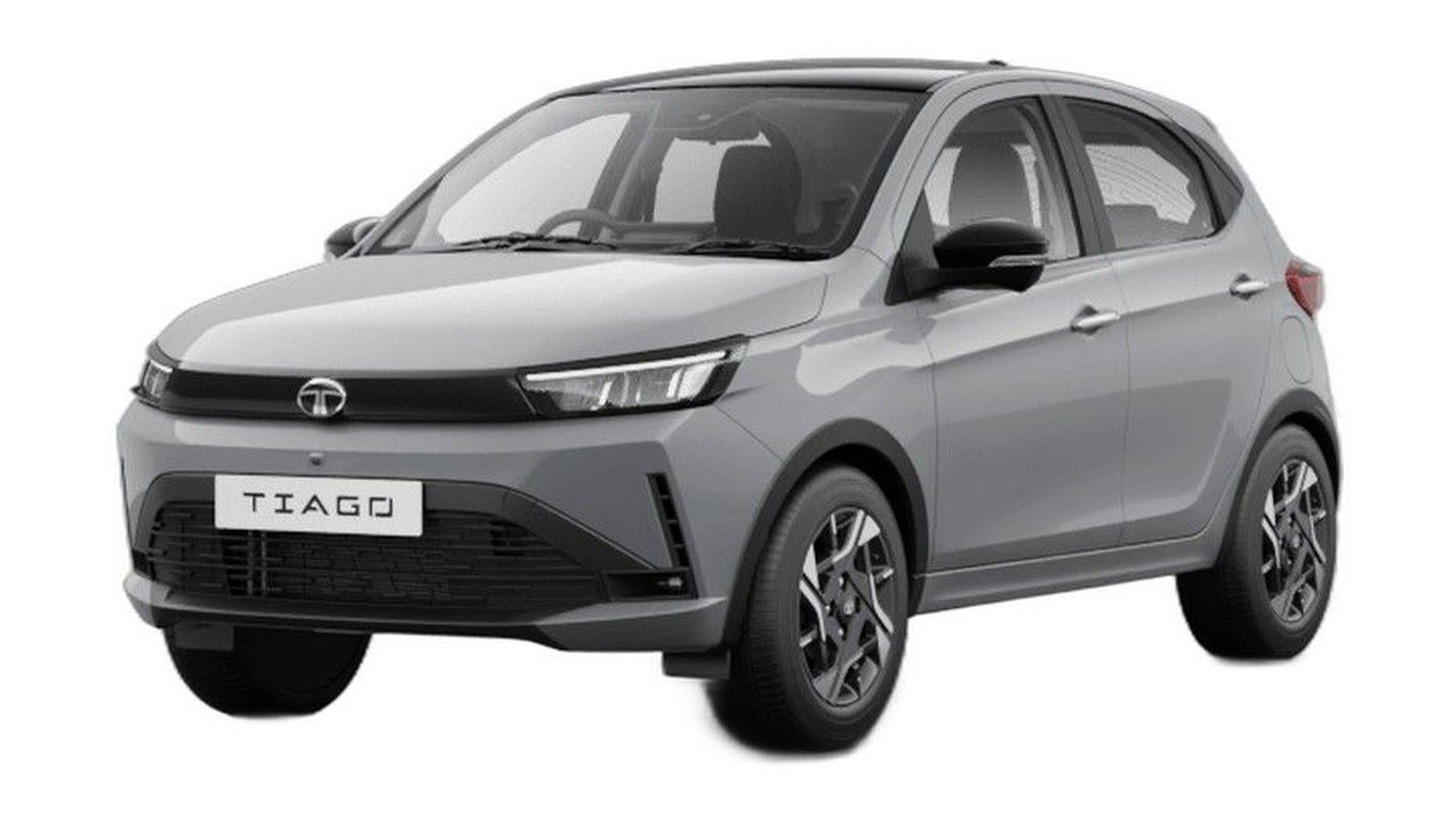 Tata Tiago in Pure Grey