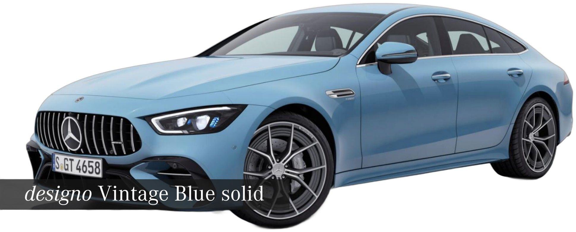 Mercedes-Benz Mercedes-AMG GT 63 S E Performance in designo Vintage Blue Solid
