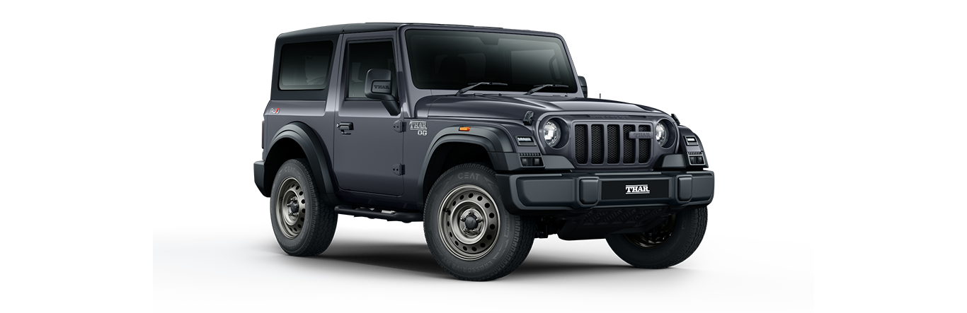 Mahindra Thar OG in Galaxy Grey